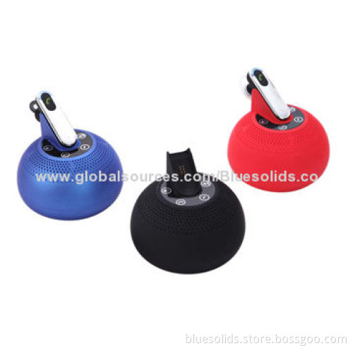 Wireless Bluetooth Speakers, BK3.0, Power Bank Touch Key/Hand-Free/A2DP/USB Flash/SD Card/FM Radio
